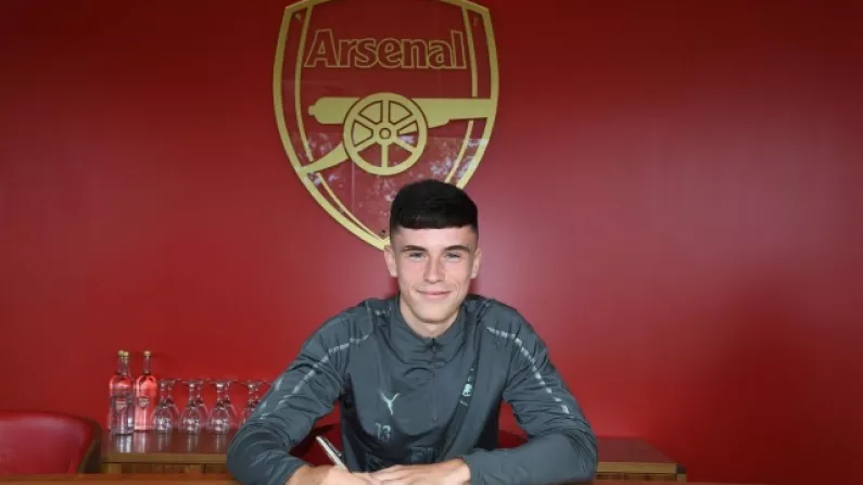 Ireland Underage International Signs First Pro Contract With Arsenal