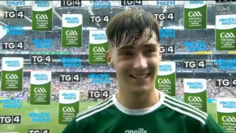 Kerry Man-Of-The-Match Was Far Too Excited For The Post-Match Chat