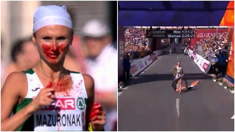 Excessive Nosebleed Not Enough To Halt Belorussian Marathon Winner