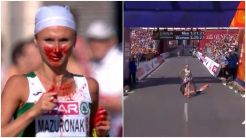 Excessive Nosebleed Not Enough To Halt Belorussian Marathon Winner