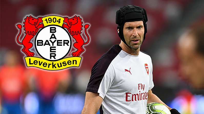 Petr Cech Takes To Twitter To Hit Out At Bayer Leverkusen After Mocking His Man City Error