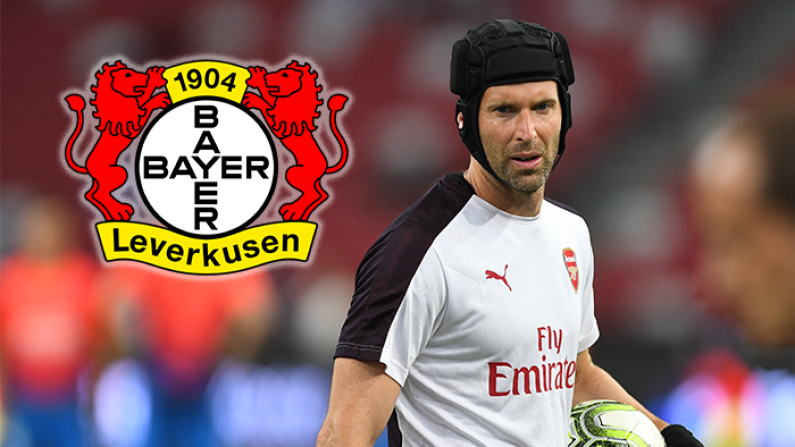 Petr Cech Takes To Twitter To Hit Out At Bayer Leverkusen After Mocking His Man City Error