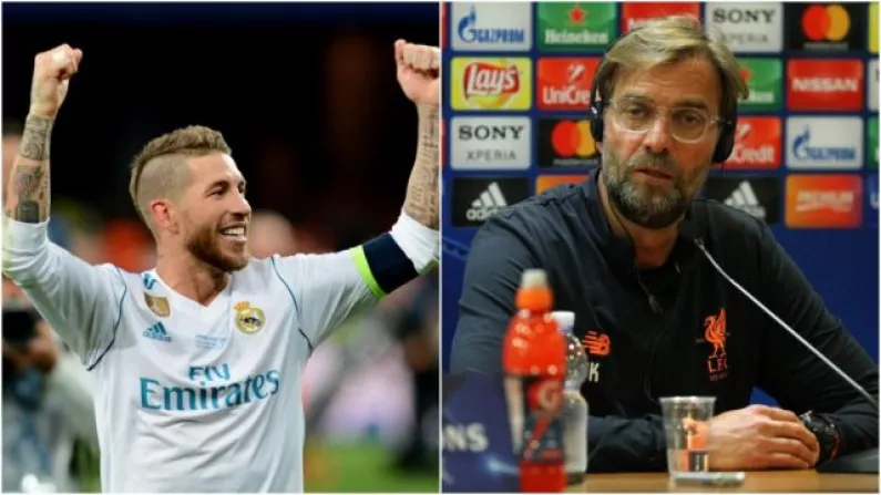 Sergio Ramos Takes Dig At Klopp's Finals Record As Feud Takes Another Twist