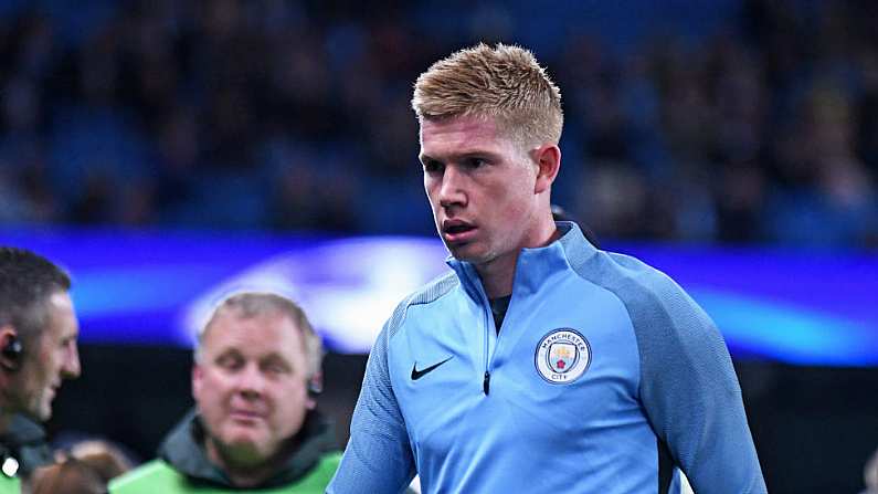 Report: Kevin De Bruyne Suffers 'Serious' Injury In Training