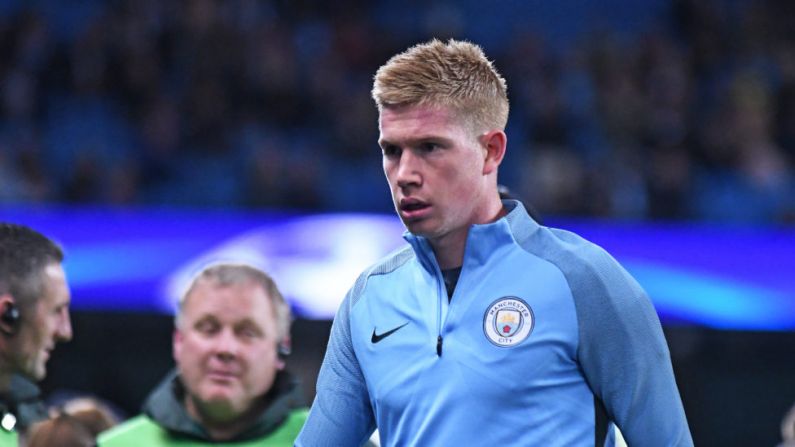 Report: Kevin De Bruyne Suffers 'Serious' Injury In Training