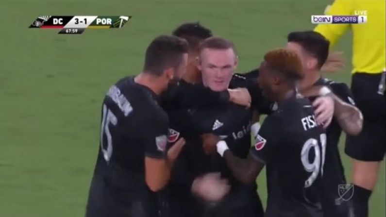 Super Wayne Rooney Free Kick Helps DC United To Victory