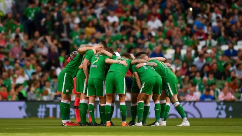 Ireland Up Two Places In Latest FIFA Rankings