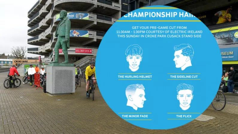 There Will Be 'Championship Haircuts' On Offer At Croke Park On Sunday