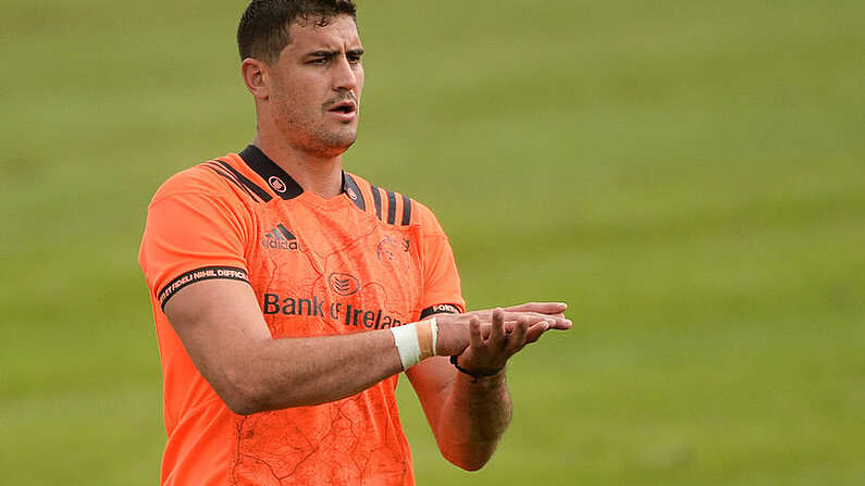 30 April 2018; Gerbrandt Grobler during Munster Rugby Squad Training at University of Limerick, Co Limerick. Photo by Piaras O Midheach/Sportsfile