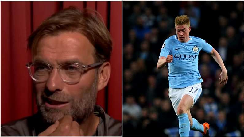 Jurgen Klopp Gives Perfect Response To Any Fans Celebrating Kevin De Bruyne's Injury