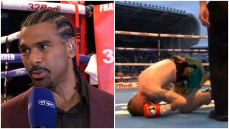 David Haye Explains Why Paddy Barnes Isn't Ready For Top-Level Boxing