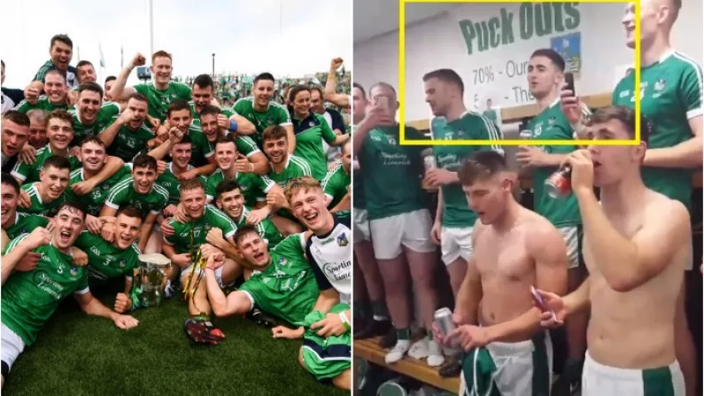 Limerick's Dressing Room Wall Material Says It All About This Group's Mentality