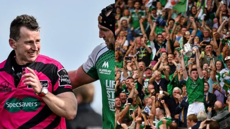 How Nigel Owens Got A Message From Inside The Limerick Dressing Room
