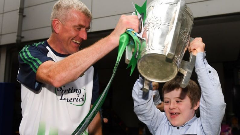 In Pictures: All-Ireland Winners Limerick Visit Our Lady's Children's Hospital