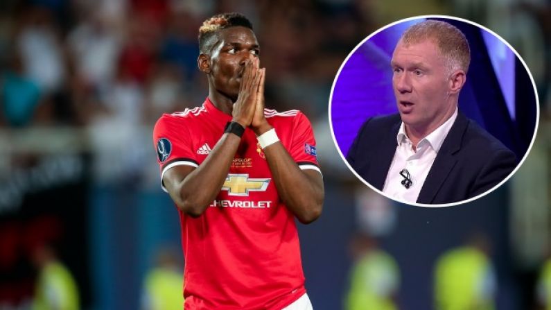 Pogba Agent Fires Back At Paul Scholes Over Criticism Of His Client