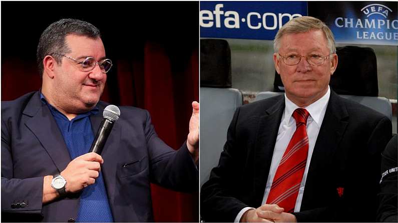 Watch: Alex Ferguson's Scathing Opinion Of Paul Pogba's Agent