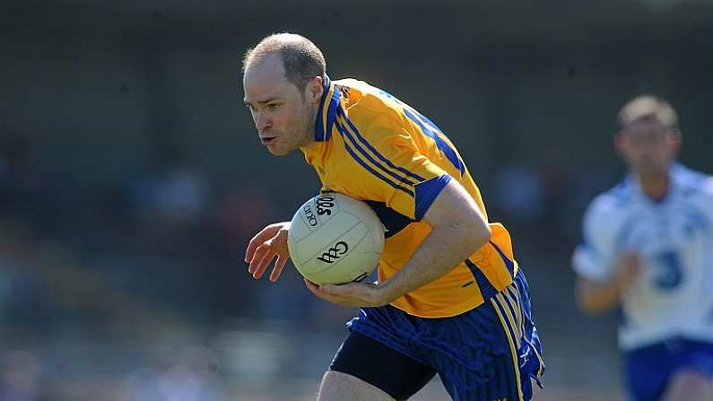 23 May 2010; Michael O'Shea, Clare. Munster GAA Football Senior Championship Quarter-Final, Waterford v Clare, Fraher Field, Dungarvan, Co. Waterford. Picture credit: Diarmuid Greene / SPORTSFILE