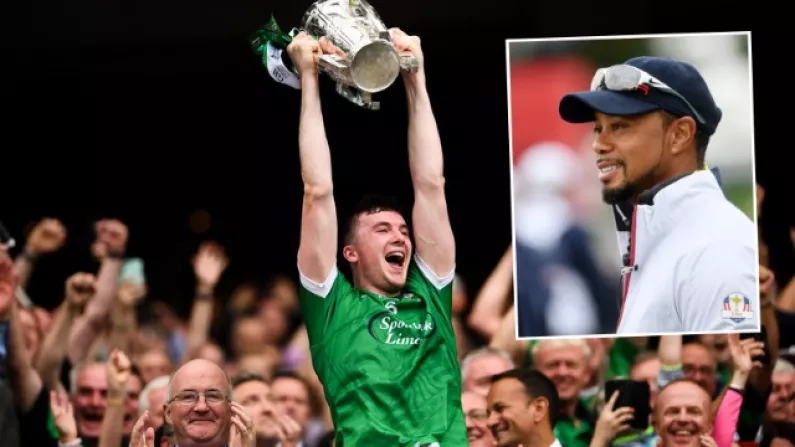 Tiger Woods Congratulates Limerick On All-Ireland Victory
