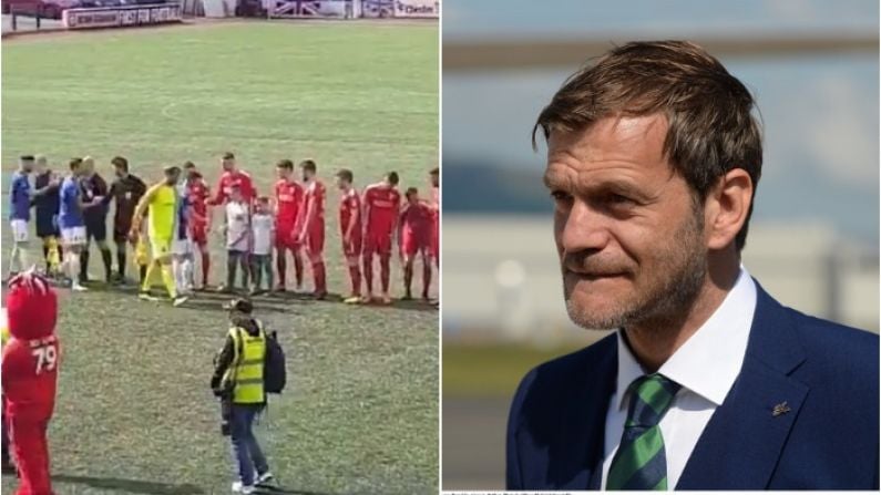 'A Massive Issue' - Cliftonville Boss Slates Roy Carroll's Handshake Snub