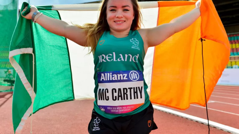 Niamh McCarthy Wins Record-Breaking Gold At European Championships