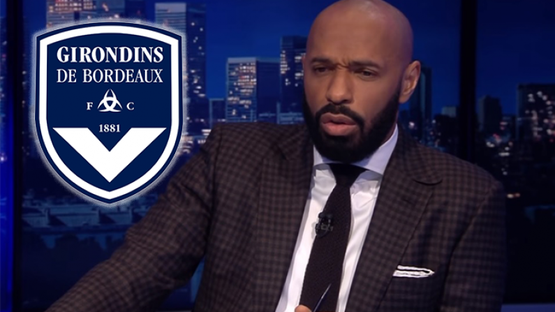 Report:  Thierry Henry's Demands Threaten To Collapse Bordeaux Talks