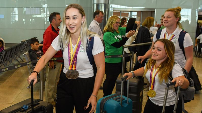 In Pictures: Irish Paralympic Team Return To Dublin With 9 New Medals