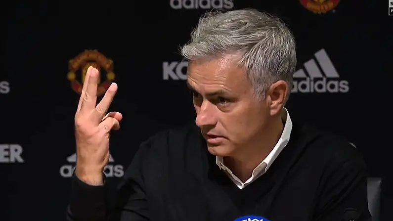 Watch: Furious Jose Mourinho Storms Out Of Press Conference After Spurs Defeat