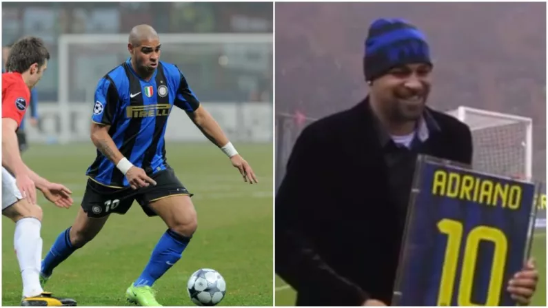 Inter & Brazil Star Adriano Reveals Horrific Details Of Battle With Alcohol