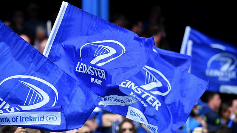 19 May 2018; Supporters during the Guinness PRO14 semi-final match between Leinster and Munster at the RDS Arena in Dublin. Photo by Brendan Moran/Sportsfile