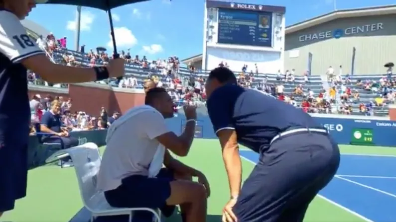 US Open Umpire 'Brings Game Into Disrepute' With Bizarre Pep Talk