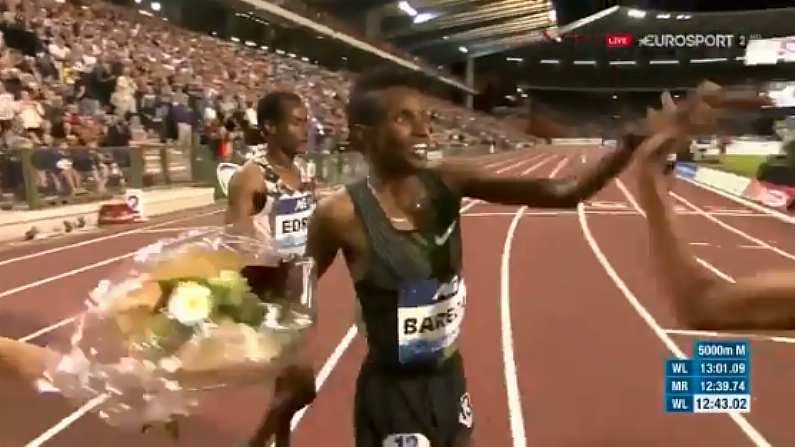 Watch: 18-Year-Old Ethiopian Runs Outrageously Fast 5000m Final