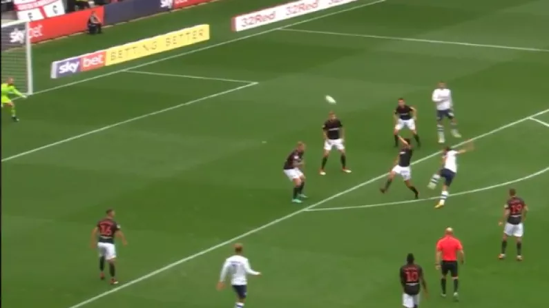 Watch: Ireland's Alan Browne Scores Outrageous Volley In Preston Draw