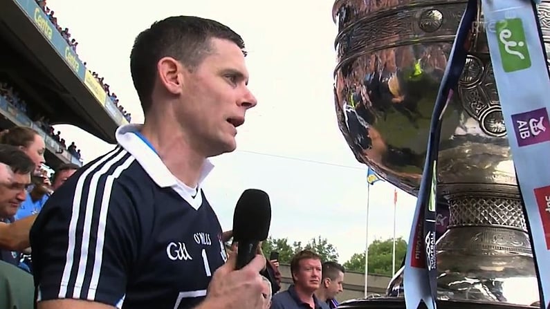 Watch: Stephen Cluxton Has Little Dig At Dublin's Critics In All-Ireland Speech