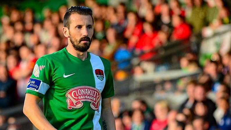 14 August 2015; Liam Miller, Cork City. SSE Airtricity League Premier Division, Cork City v Limerick FC. Turners Cross, Cork. Picture credit: Piaras O Midheach / SPORTSFILE