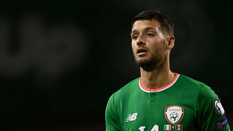 6 October 2017; Wes Hoolahan of Republic of Ireland during the FIFA World Cup Qualifier Group D match between Republic of Ireland and Moldova at Aviva Stadium in Dublin. Photo by Stephen McCarthy/Sportsfile