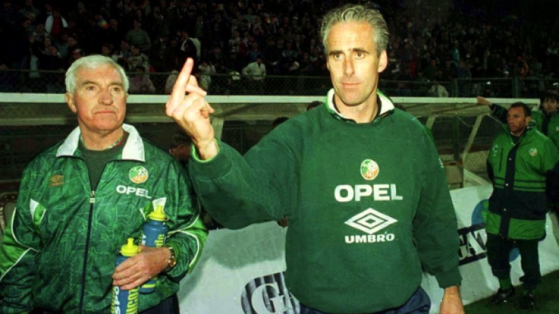 Quiz: Name The Strange Irish Starting XI From This '97 Game Vs Wales