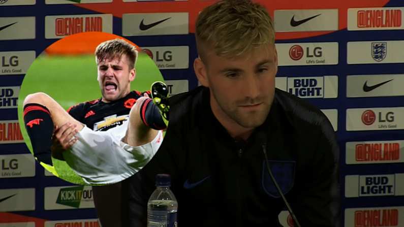 Luke Shaw Came Disturbingly Close To Losing Leg After Horror Injury