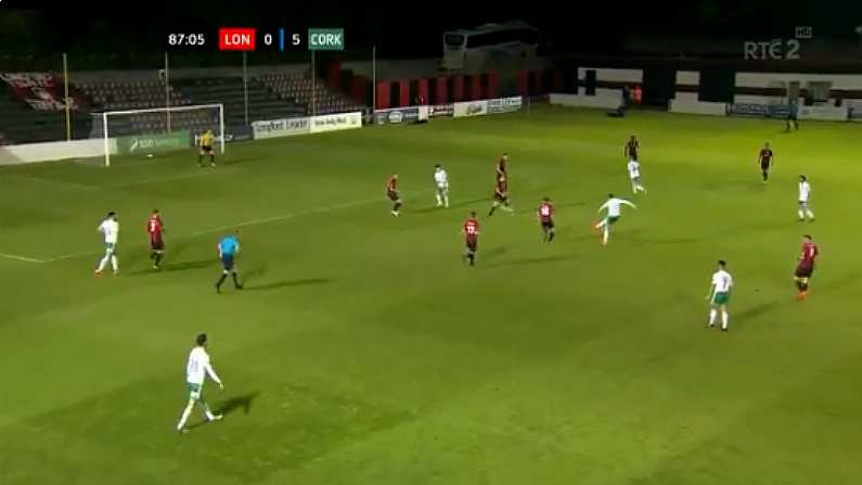 Watch: Kieran Sadlier Hits Absolute Screamer In Cork's Cup Demolition