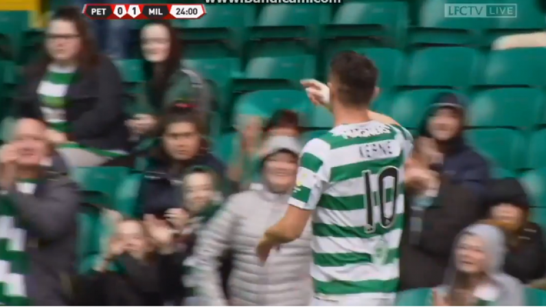 Watch: Robbie Keane Scores Stunner In Charity Game At Celtic