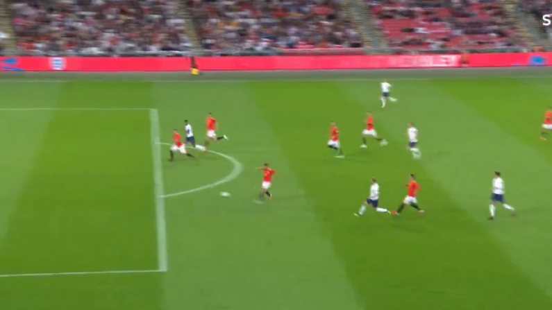 Watch: Exquisite Luke Shaw Pass Sets Up Rashford For England Goal