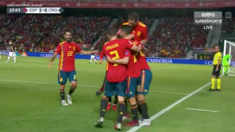 Watch: Croatia Torn Apart By Spain In Ruthless First Half Display