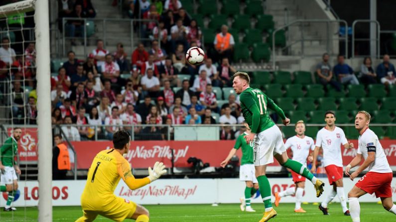Watch: Aiden O'Brien Scores On International Debut Against Poland
