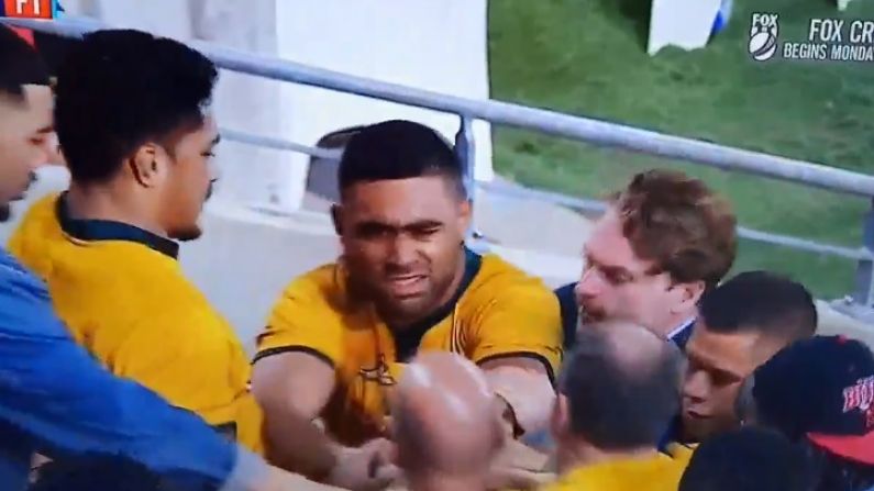Watch: Ugly Scenes As Australian Player Clashes With Fan After Disappointing Loss