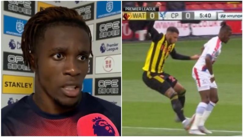 Wilfried Zaha Is Fed Up Of Getting 'Different Treatment From Referees'