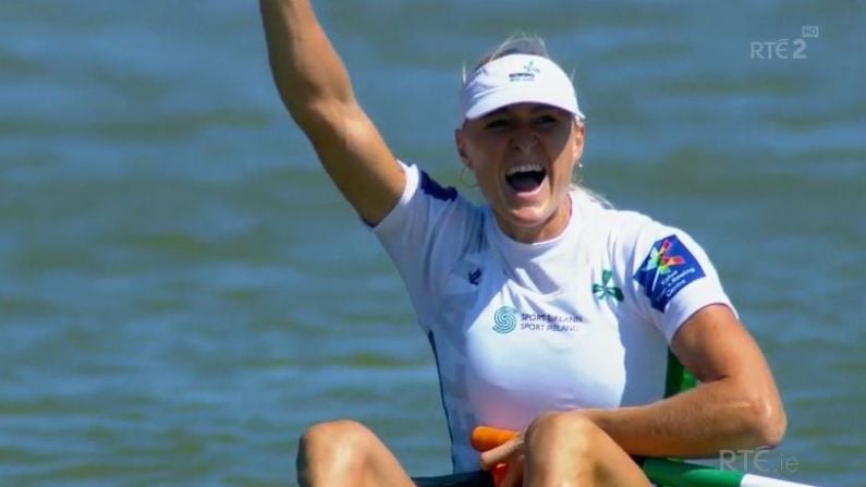 Sanita Puspure Wins GOLD For Ireland At World Rowing Championships