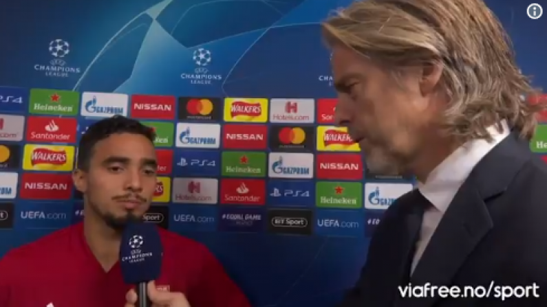 Watch: Rafael Charms Man United Fans With Triumphant Post-City Interview
