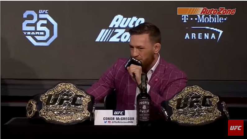 McGregor Slams Exclusion Of Fans In Dreary Press Conference