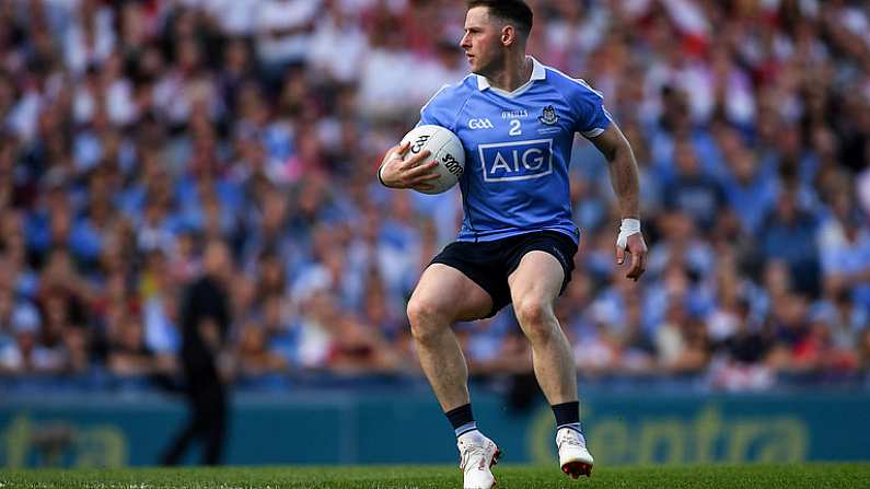 2 September 2018; Philip McMahon of Dublin during the GAA Football All-Ireland Senior Championship Final match between Dublin and Tyrone at Croke Park in Dublin. Photo by Piaras O Midheach/Sportsfile