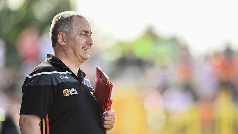 Carlow Boss Explains Why 'B' Championship Is A Bad Idea