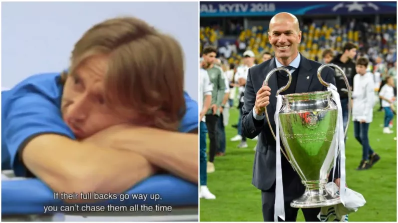 Footage Reveals Tactical Influence Real Madrid Players Had Under Zidane